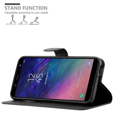 Samsung Galaxy A6 2018 Deksel Etui Case (svart)