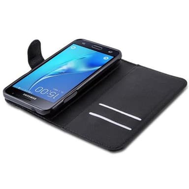 Samsung Galaxy J3 2015 Deksel Etui Case (svart)