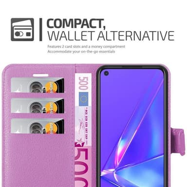 Oppo A72 Deksel Etui Case (lilla)