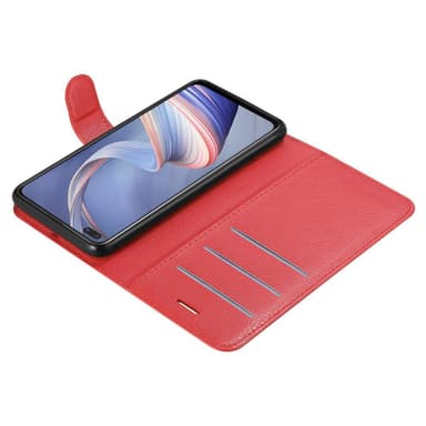Oppo A92s Deksel Etui Case (rød)