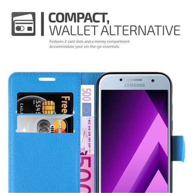 Samsung Galaxy A3 2017 Deksel Etui Case (blå)