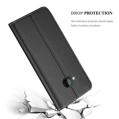 HTC U PLAY lommebokdeksel etui (svart)