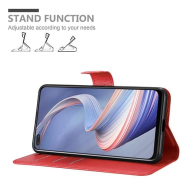 Oppo A92s Deksel Etui Case (rød)
