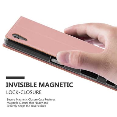 Sony Xperia Z5 lommebokdeksel etui (rosa)