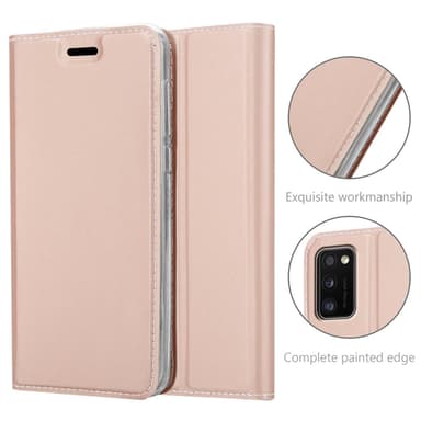 Samsung Galaxy A41 lommebokdeksel etui (rosa)