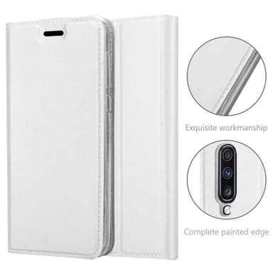 Samsung Galaxy A70 / A70s lommebokdeksel etui (sølv)