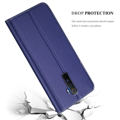 Realme X2 PRO / Oppo Reno Ace lommebokdeksel etui (blå)