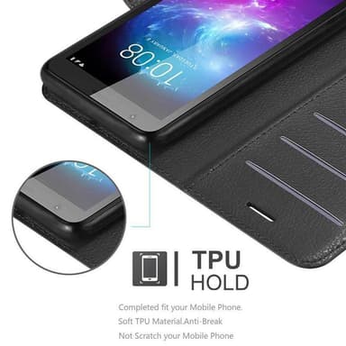 ZTE Blade A3 2019 Deksel Etui Case (svart)