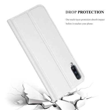 Samsung Galaxy A70 / A70s lommebokdeksel etui (sølv)
