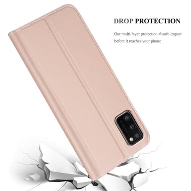 Samsung Galaxy A41 lommebokdeksel etui (rosa)