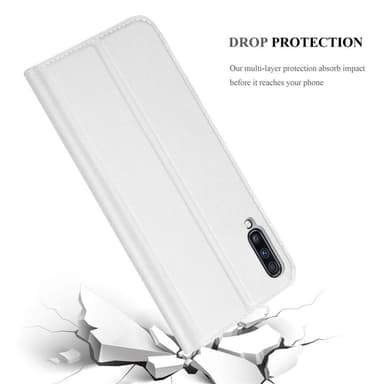 Samsung Galaxy A70 / A70s lommebokdeksel etui (sølv)