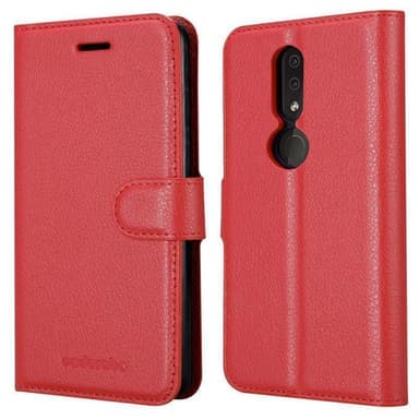 Nokia 4.2 Deksel Etui Case (rød)