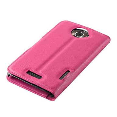 HTC ONE X / X+ Deksel Etui Case (rosa)