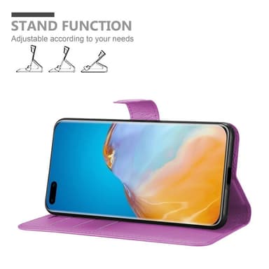 Huawei P40 PRO / P40 PRO+ Deksel Etui Case (lilla)