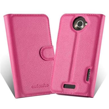 HTC ONE X / X+ Deksel Etui Case (rosa)