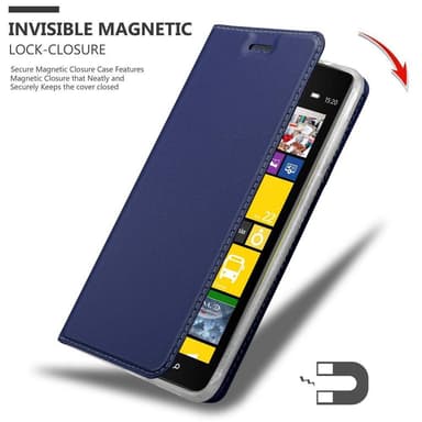 Nokia Lumia 1520 lommebokdeksel etui (blå)