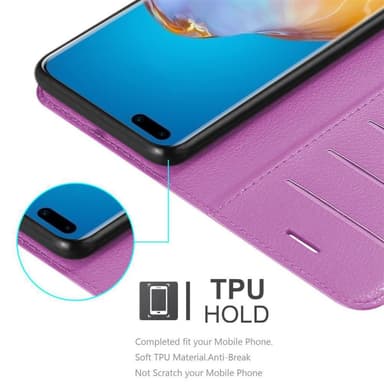 Huawei P40 PRO / P40 PRO+ Deksel Etui Case (lilla)