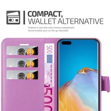 Huawei P40 PRO / P40 PRO+ Deksel Etui Case (lilla)