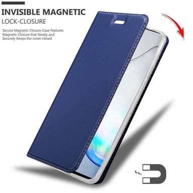 Samsung Galaxy NOTE 10 lommebokdeksel etui (blå)