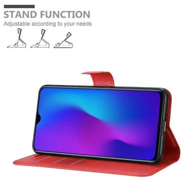 Oppo R17 Deksel Etui Case (rød)