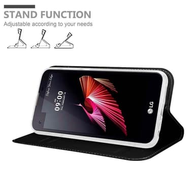 LG X SCREEN lommebokdeksel etui (svart)
