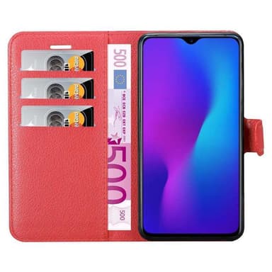 Oppo R17 Deksel Etui Case (rød)