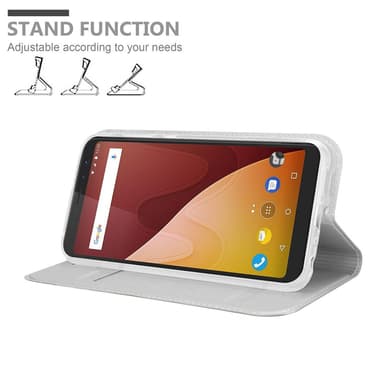 WIKO VIEW PRIME lommebokdeksel etui (sølv)