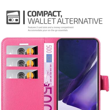 Samsung Galaxy NOTE 20 PLUS Deksel Etui Case (rosa)