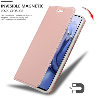 Xiaomi 11T / 11T PRO lommebokdeksel etui (rosa)