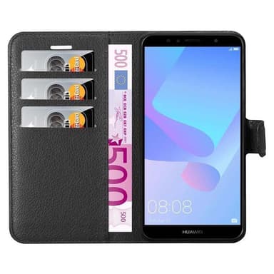 Huawei Y6 PRIME Deksel Etui Case (svart)