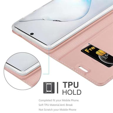 Samsung Galaxy NOTE 10 lommebokdeksel etui (rosa)