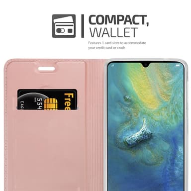 Huawei MATE 20 lommebokdeksel etui (rosa)