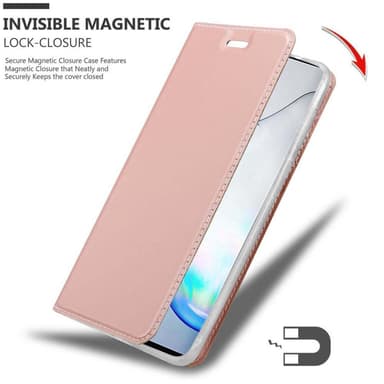 Samsung Galaxy NOTE 10 lommebokdeksel etui (rosa)