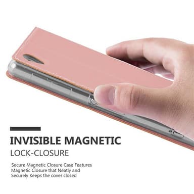 Sony Xperia Z1 lommebokdeksel etui (rosa)