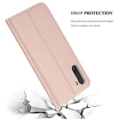 Samsung Galaxy NOTE 10 lommebokdeksel etui (rosa)