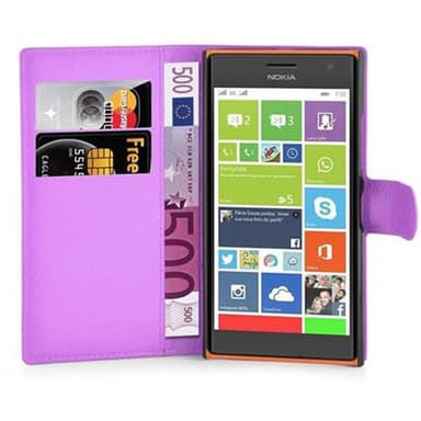 Nokia Lumia 730 Deksel Etui Case (lilla)