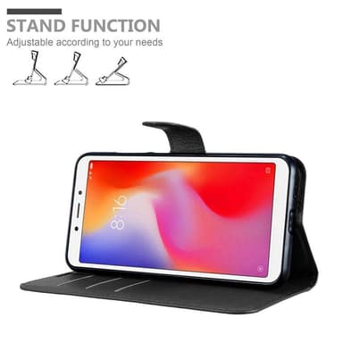 Xiaomi RedMi 6A Deksel Etui Case (svart)