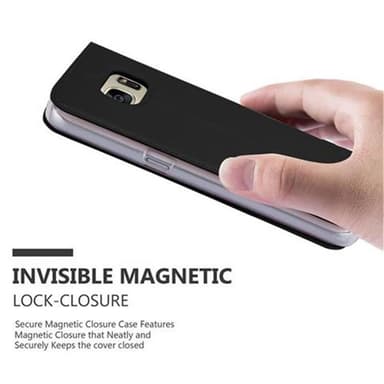 Samsung Galaxy S7 lommebokdeksel etui (svart)