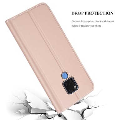 Huawei MATE 20 lommebokdeksel etui (rosa)