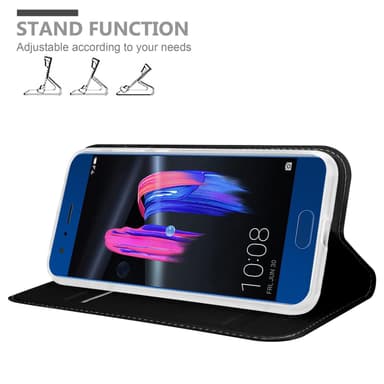 Honor 9 lommebokdeksel etui (svart)