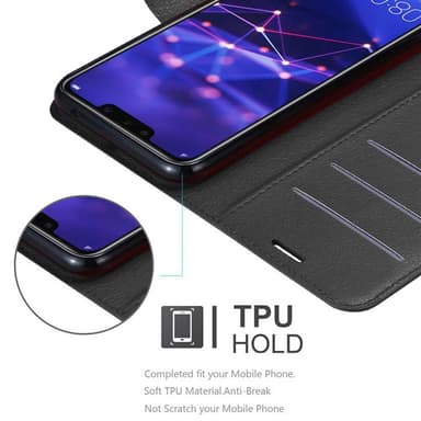 Huawei MATE 20 LITE Deksel Etui Case (svart)