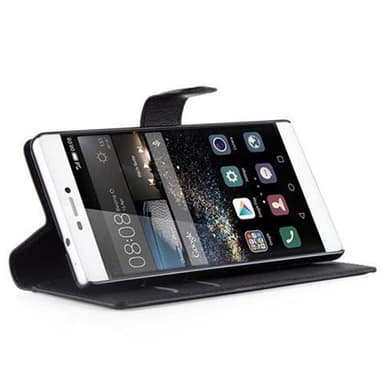 Huawei P8 Deksel Etui Case (svart)