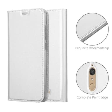 WIKO VIEW lommebokdeksel etui (sølv)
