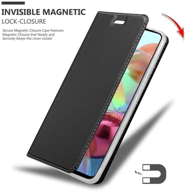 Samsung Galaxy A71 5G lommebokdeksel etui (svart)