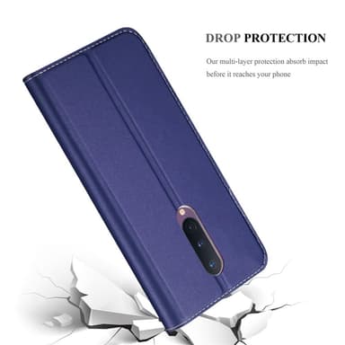 OnePlus 8 lommebokdeksel etui (blå)