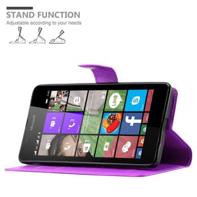 Nokia Lumia 540 Deksel Etui Case (lilla)