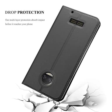 Motorola MOTO Z lommebokdeksel etui (svart)