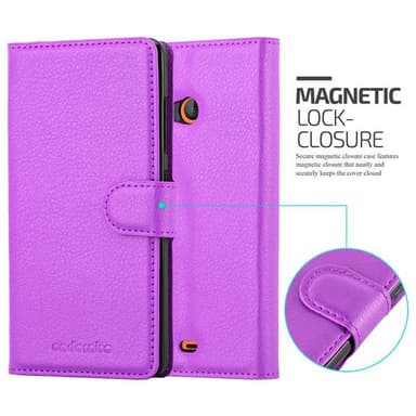 Nokia Lumia 540 Deksel Etui Case (lilla)