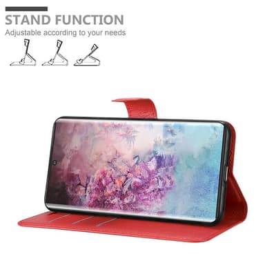 Samsung Galaxy NOTE 10 PLUS Deksel Etui Case (rød)