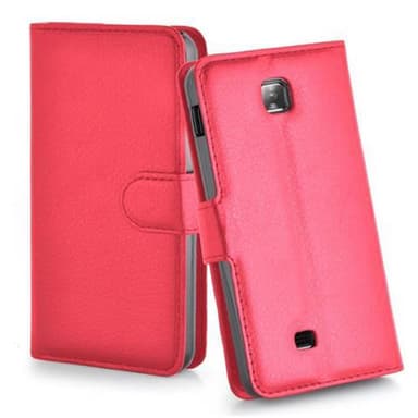 LG OPTIMUS F5 / LUCID 2 Deksel Etui Case (rød)